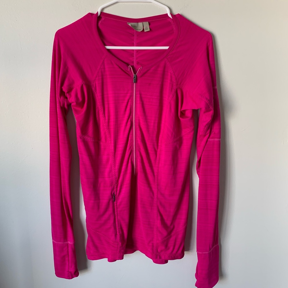 Athleta running 1/4 zip long sleeve